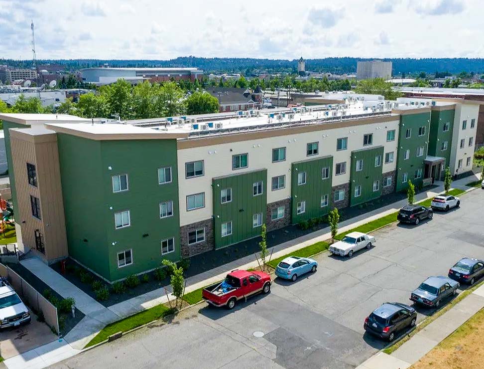 Sinto Commons building in Spokane
